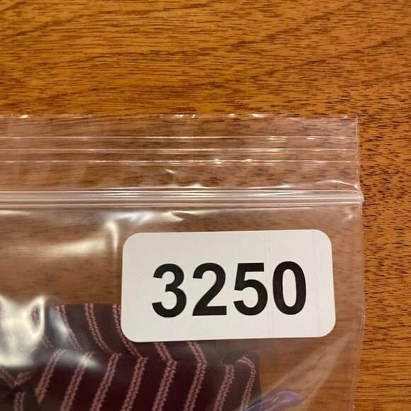 Athleta Salutation Stash Pocket 7/8 Tight Leggings Purple Pink Stripes - Picture 11 of 11